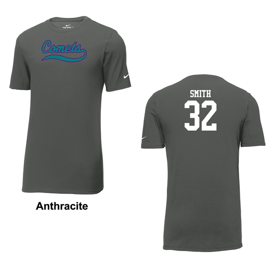 Carolina Comets Nike Dri-FIT Cotton/Poly Tee