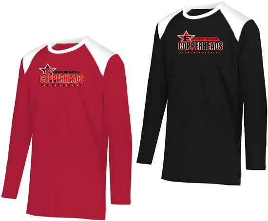 Copperheads Tip-Off Shooter L/S Dryfit