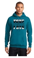 FSVC VolleyBall Hoodie Stacked Logo