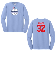 FSVC Volleyball Star LS Dryfit Tee