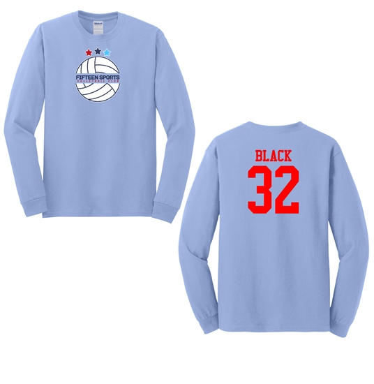 FSVC Volleyball Star LS Dryfit Tee