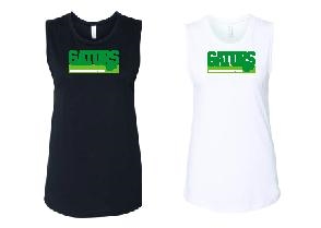 Gators Swim Womenâ€™s Flowy Scoop Muscle Tank