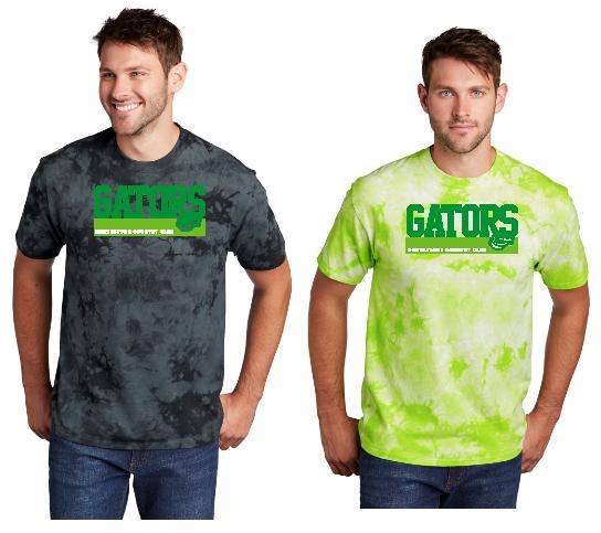 Gator Swim Crystal Tie-Dye Tee