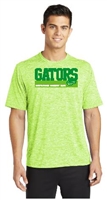 Gator Swim Electric Heather Dry Fit Tee Youth & Adult