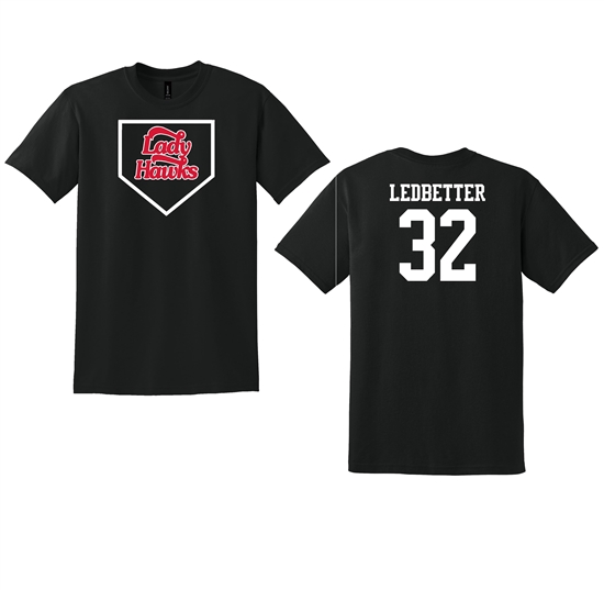 Lady Hawks Plate Tee