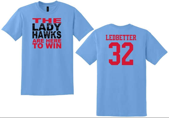 Lady Hawks Win Tee
