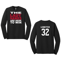 Lady Hawks Win Dryfit Tee L/S