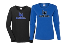 LKN Baseball Ladies LS tee