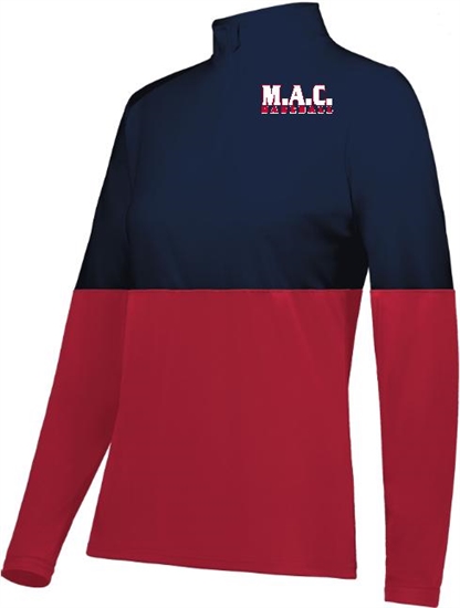 M.A.C. Baseball LADIES MOMENTUM TEAM 1/4 ZIP PULLOVER