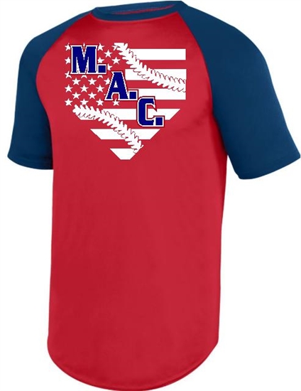 M.A.C. Baseball Flag Jersey