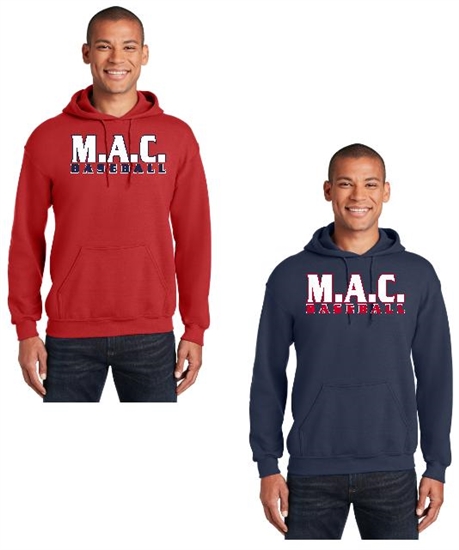 M.A.C. Baseball Hoodie