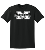 Mooresville Original M Basketball Tee