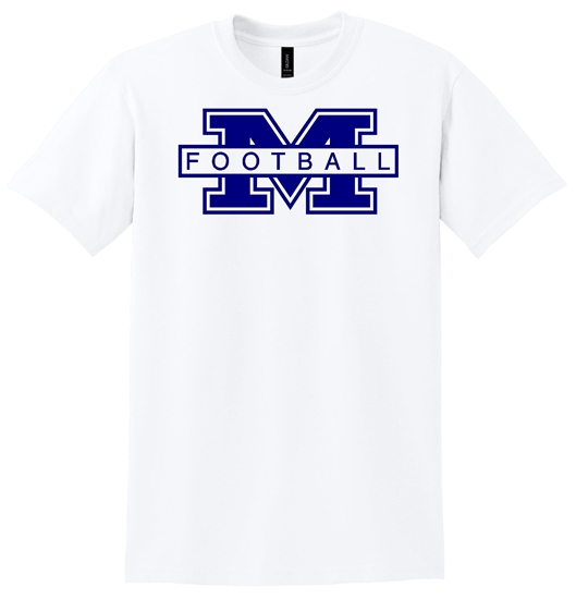 Mooresville Original M Football Tee