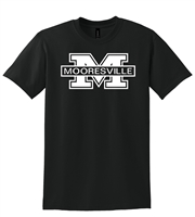 Mooresville White M Tee