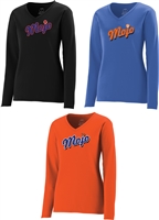 Mojo Dryfit Tee L/S Ladies Script Logo C