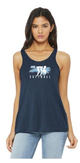 NC 336 Ladies Flowy Tank Top
