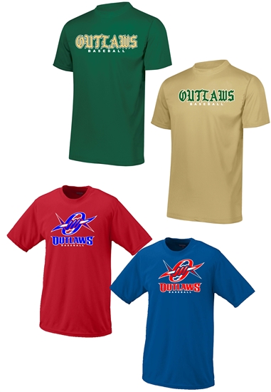 Outlaws Dryfit Tee