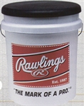 Rawlings Bucket and ROLB1X Baseballs