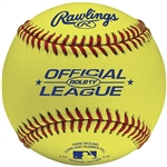 Rawlings Optic Yellow Practice Baseball Dozen Dozen