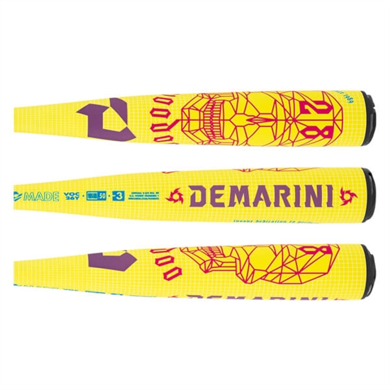 2026 DeMarini Voodoo One Solar Yellow BBCOR:WBD2651010