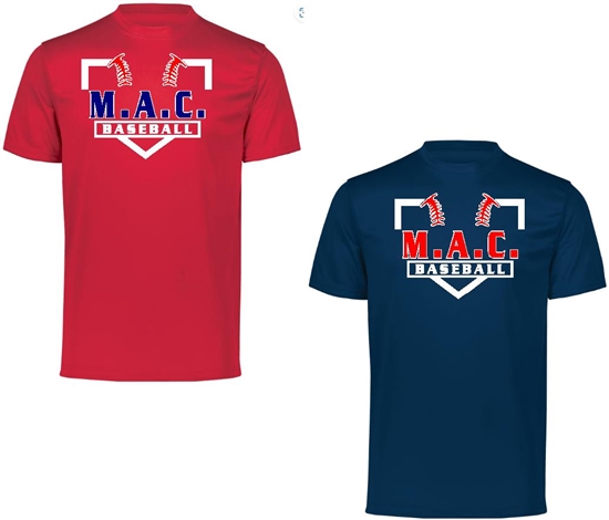M.A.C. Baseball Plate Tee