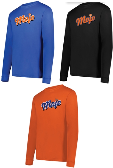 Mojo Long Sleeve Mens tee Script Logo c
