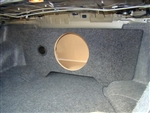 2008-2012 Honda Accord Subwoofer Sub Box w/amp mount area
