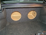 Dodge Charger Subwoofer Box