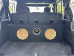 Jeep Unlimited (4 door) Subwoofer Box