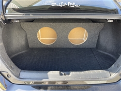 Honda Civic Sedan Rear Fire Subwoofer Box