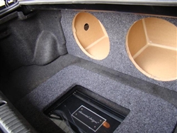 RX8 Subwoofer Box with Amp Rack