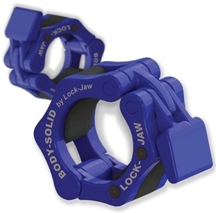 Body Solid BSTLJOC LockJaw Olympic Collar - Blue Image