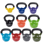 Body Solid KBVS275 Vinyl Coated Kettlebell Set 5-50 lb. Image