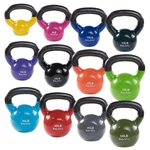 Body Solid KBVS295 Vinyl Coated Kettlebell Set 5-50 lb. Image