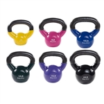 Body Solid KBVS70 Vinyl Coated Kettle Bells Set 5-20 lb. Image