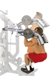 Body-Solid LSA50 Powerlift Leverage Squat Attachment Image