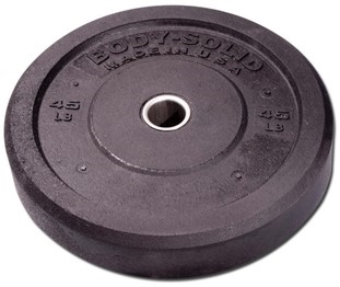 Body Solid OBPH45 45 lb. Body-Solid Premium Bumper Plate Image