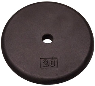 Body Solid RPB20 Standard Weight Plates - 20 lbs. (New) Image