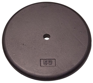 Body Solid RPB50 Standard Weight Plates - 50 lbs. (New) Image