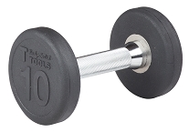 Body Solid SDP10 Rubber Round Dumbbell 10 Lb. Image