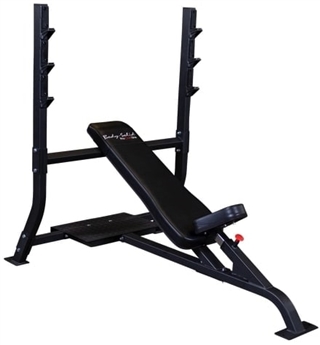 Body-Solid SOIB250 Pro Clubline Olympic Incline Bench Image