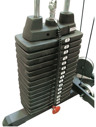 Body Solid SP300 300lb Selectorized Weight Stack Image