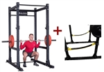 Body-Solid SPR1000SS Commercial Power Rack w/Power Rack Strap Safeties Image