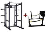 Body-Solid SPR1000SSBack Extended Power Rack w/Power Rack Strap Safeties Image