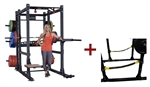 Body-Solid SPR1000SSBackP4 Extended Power Rack Package w/Power Rack Strap Safeties Image
