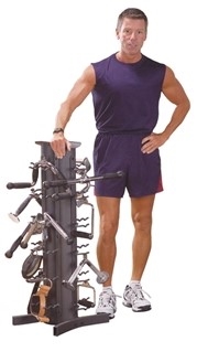 Body Solid VDRA30-PACK Accessory Stand Rack Package Image