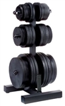 Body Solid WT46 Olympic Plate Tree & Bar Holder Image