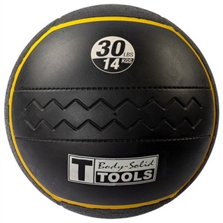Body-Solid BSTHRB30 30 lbs. Heavy Rubber Ball - Yellow Image