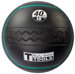 Body-Solid BSTHRB40 40 lbs. Heavy Rubber Ball - Green Image