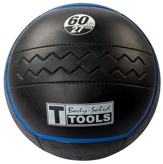 Body-Solid BSTHRB60 60 lbs. Heavy Rubber Ball - Blue  Image